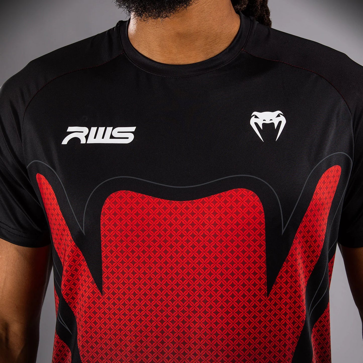 Venum x RWS 2.0 Men’s Dry-Tech T-Shirt – Weiß/Rot