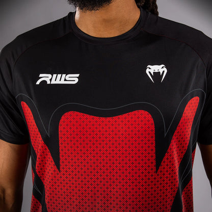 Venum x RWS 2.0 Men’s Dry-Tech T-Shirt – Weiß/Rot