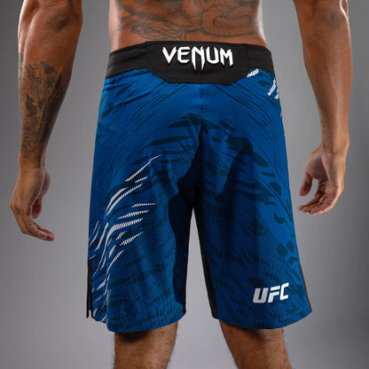 UFC Fusion by Venum Authentic Fight Night Herren Fight Short - Long Fit - Blau