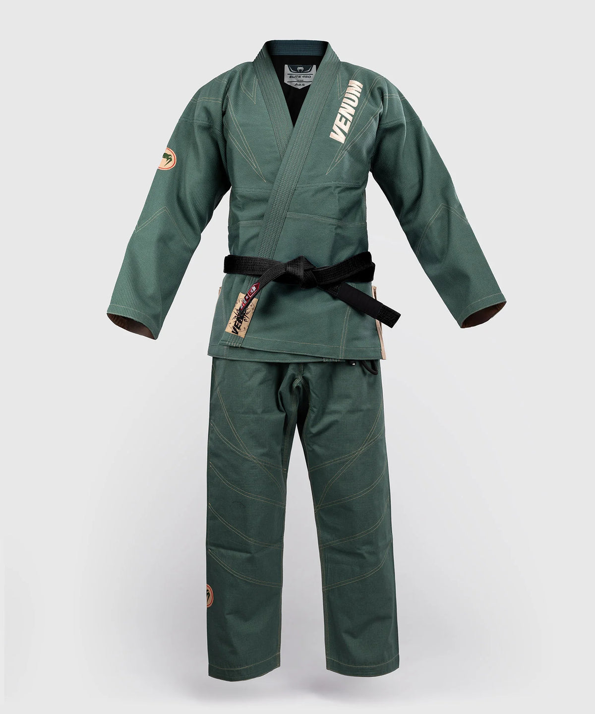Venum Elite 5.0 - 450 - Brazilian Jiu Jitsu Gi - Waldgrün