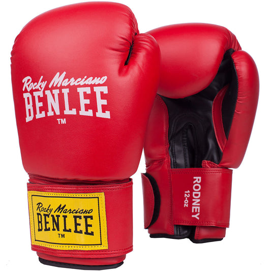 Benlee Rodney Boxhandschuhe aus Kunstleder Rot