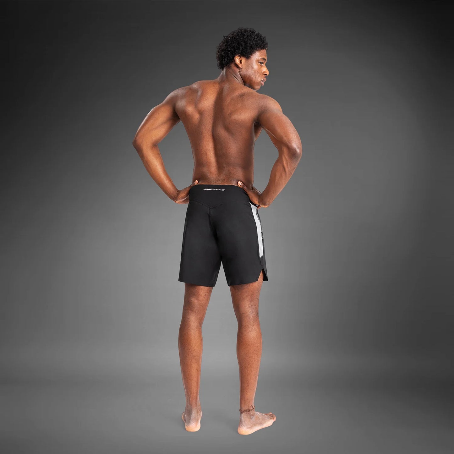 Venum Tempest Herren Kampfshorts - Schwarz/Grau