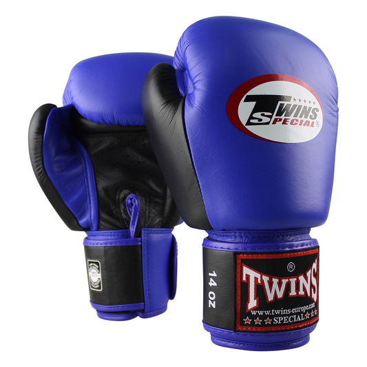 Twins Boxhandschuhe BGVL 3 Retro Blau/Schwarz
