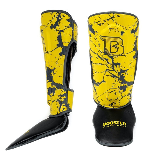 Booster Schienbeinschoner SG Marmor/Gelb Jugendliche