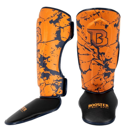 Booster Schienbeinschoner SG Marmor/Orange Jugendliche