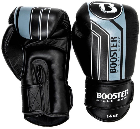 Booster Boxhandschuhe BGL V9 Schwarz Grau