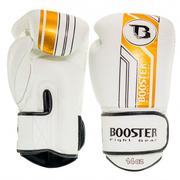 Booster Boxhandschuhe BGL V9 Weiß Gold