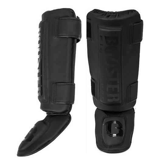 Booster Schienbeinschoner Thai Striker Schwarz