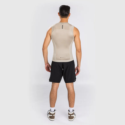 Venum G-Fit Air Rashguard ärmellos – Sand
