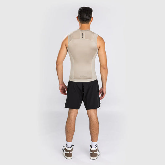 Venum G-Fit Air Rashguard ärmellos – Sand