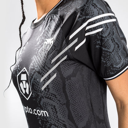 UFC Adrenaline by Venum Authentic Fight Night Walkout-Trikot für Frauen - Schwarz