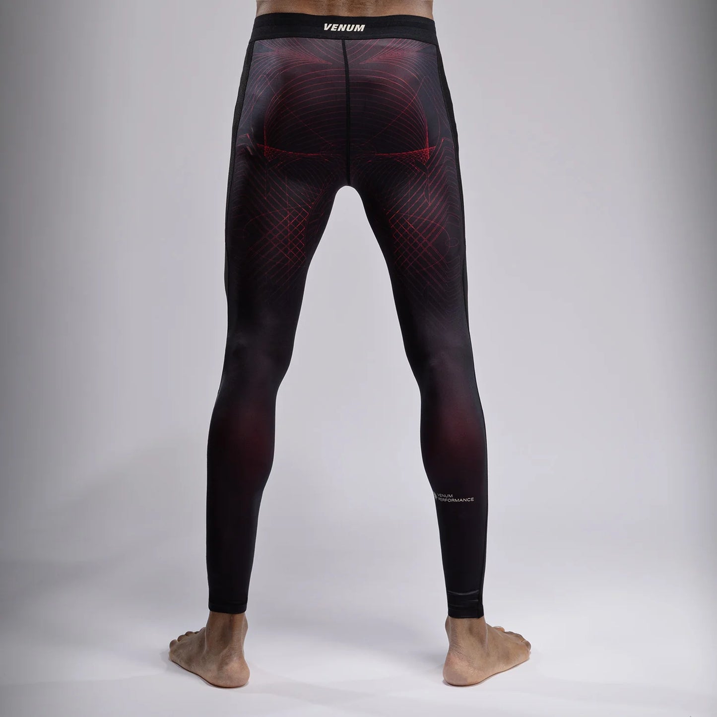 Venum G-Fit Air Herren Spats - Tiefschwarz/Feuerrot