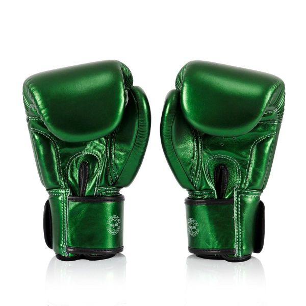 Fairtex (Kick)Boxhandschuhe Metallic Grün