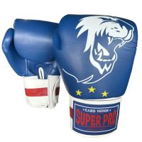 Super Pro Combat Gear (kick)bokshandschoenen Nations Cabo Verde kids blauw - rood - wit
