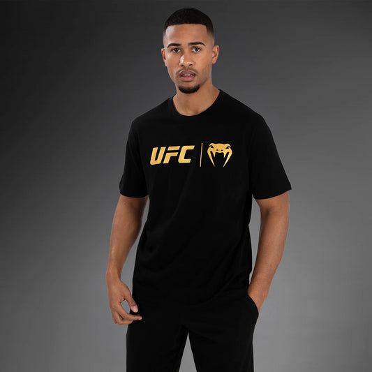 UFC Venum Classic T-Shirt - Schwarz/Gold