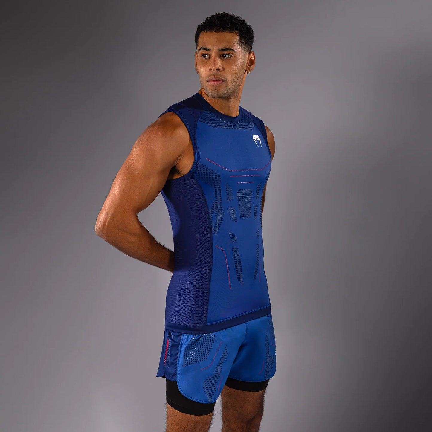 Venum Technical 3.0 Ärmelloses Rashguard - Nachtblau