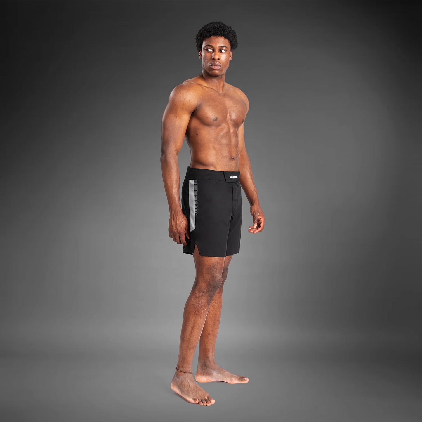 Venum Tempest Herren Kampfshorts - Schwarz/Grau