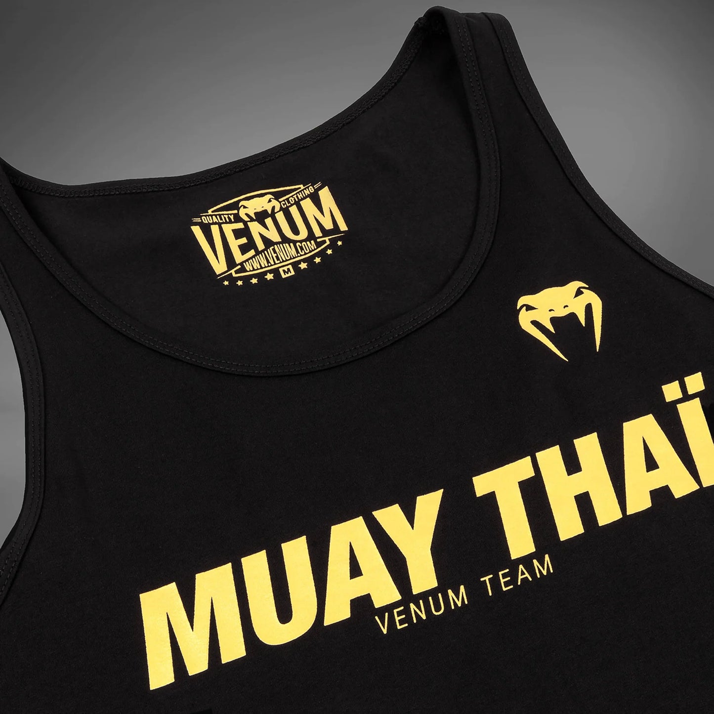 VENUM VT Muay Thai Tank Top - Schwarz/Gold