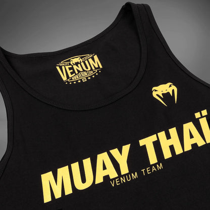 VENUM VT Muay Thai Tank Top - Schwarz/Gold