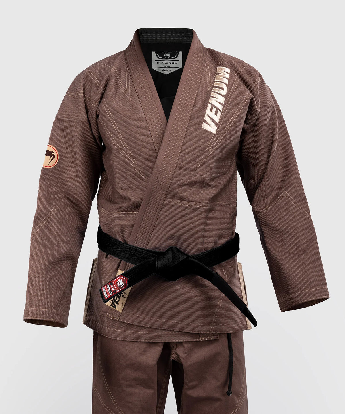 Venum Elite 5.0 - 450 - Brazilian Jiu Jitsu Gi - Schokoladenbraun