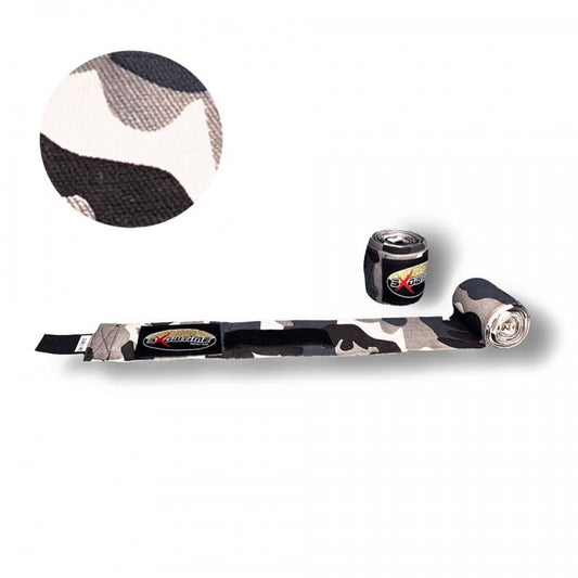 Boxbandage Elastic Camo Grey- 350cm -