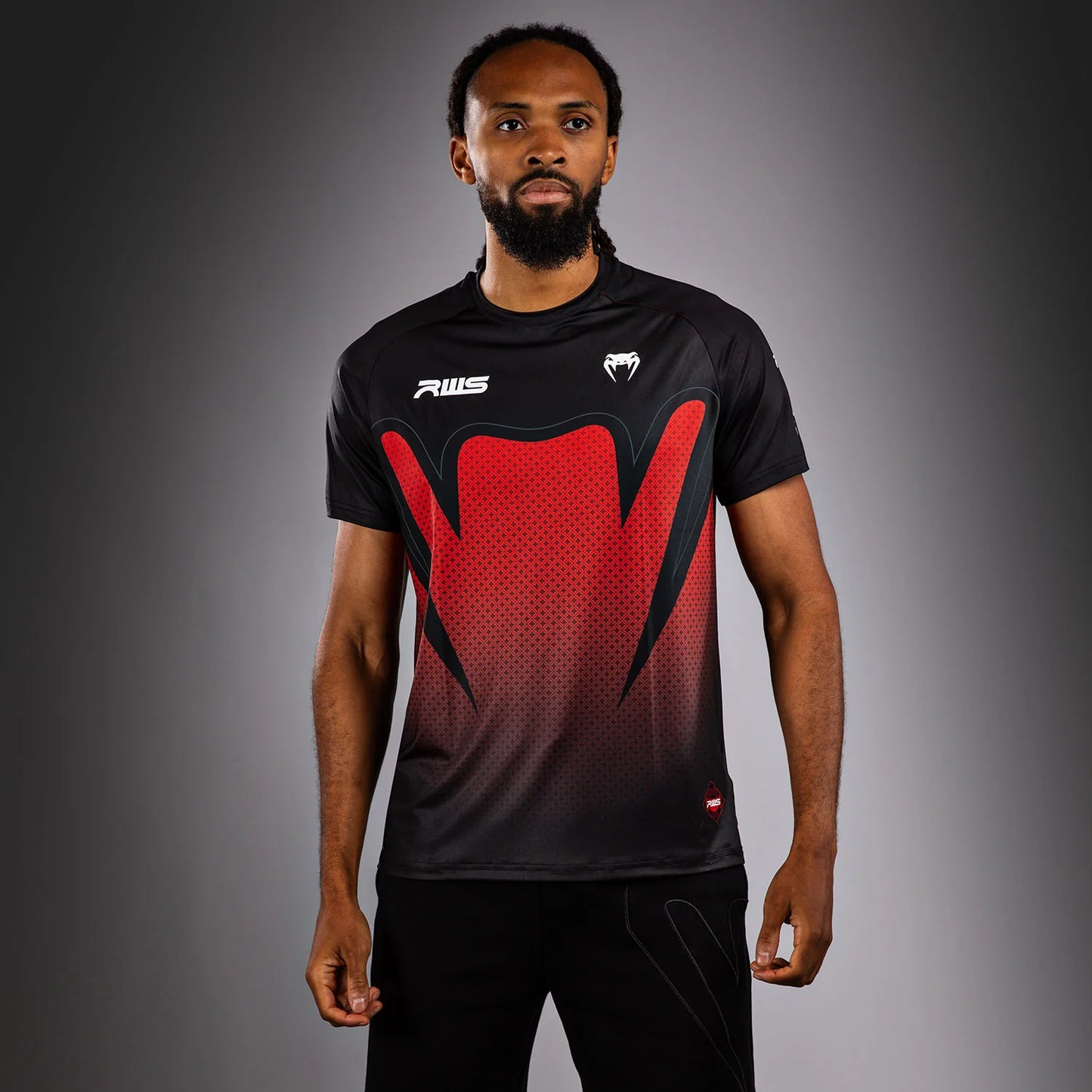Venum x RWS 2.0 Men’s Dry-Tech T-Shirt – Weiß/Rot