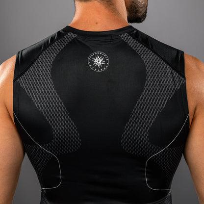 Venum Nexus Ärmelloses Rashguard – Schwarz/Silber