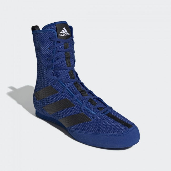 ADIDAS BOX HOG 3 BOXSCHUH BLAU/SCHWARZ