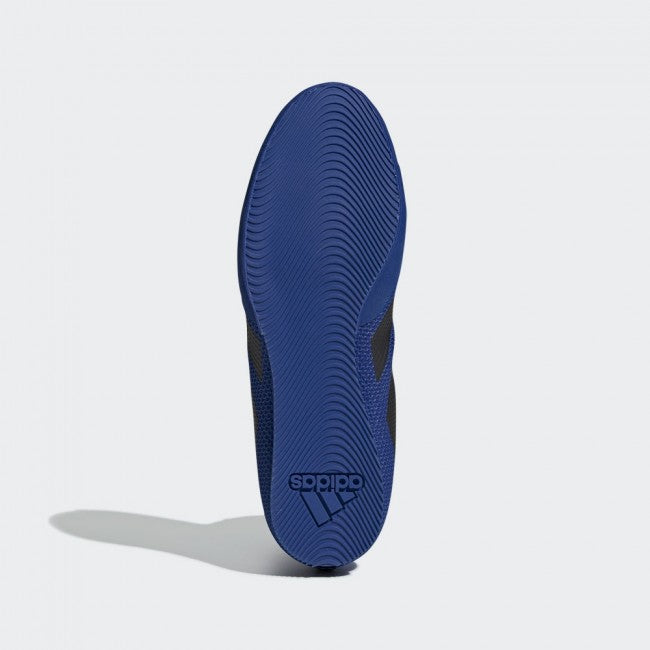 ADIDAS BOX HOG 3 BOXSCHUH BLAU/SCHWARZ