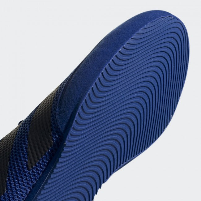ADIDAS BOX HOG 3 BOXSCHUH BLAU/SCHWARZ