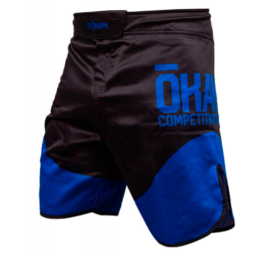 OKAMI Fight Shorts Competition Team Blue