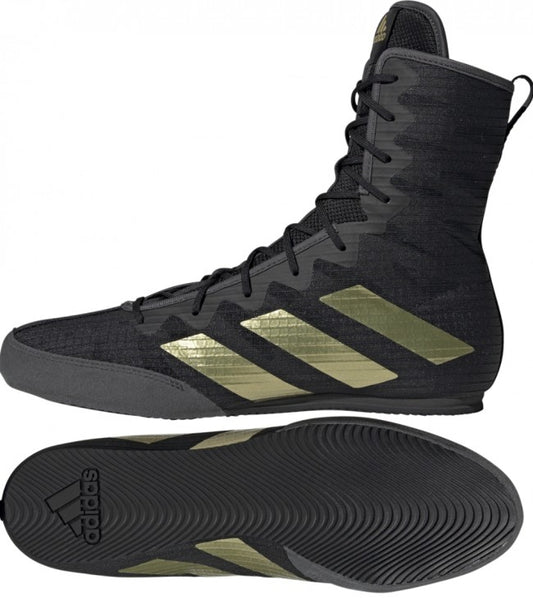 ADIDAS BOX HOG 4 BLACK/GOLD