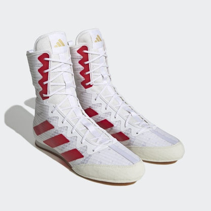 ADIDAS BOX HOG 4 WHITE/RED