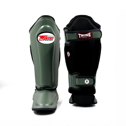 SGS 10 OLIVE Twins Schienbeinschoner