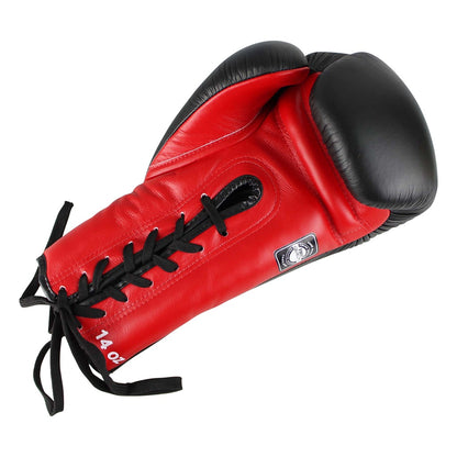 TWINS Leder Boxhandschuhe BGLL-1 RED/BLACK