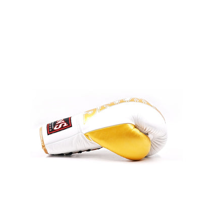 TWINS LEDER BOXHANDSCHUHE BGLL 8 White LACED