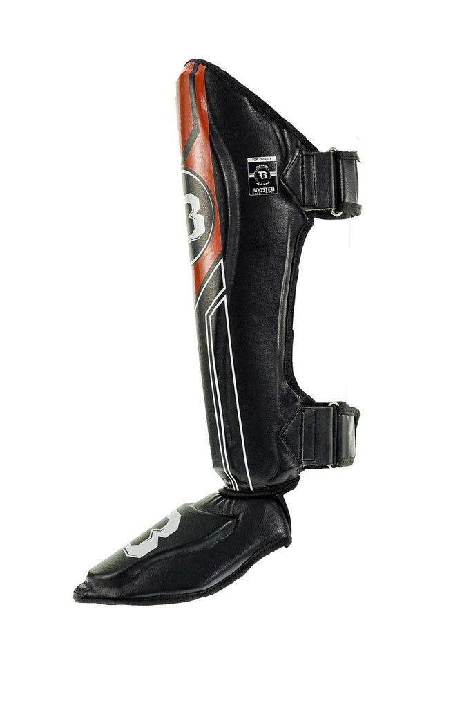 BSG V9 BLACK/RED BFG SHINGUARDS