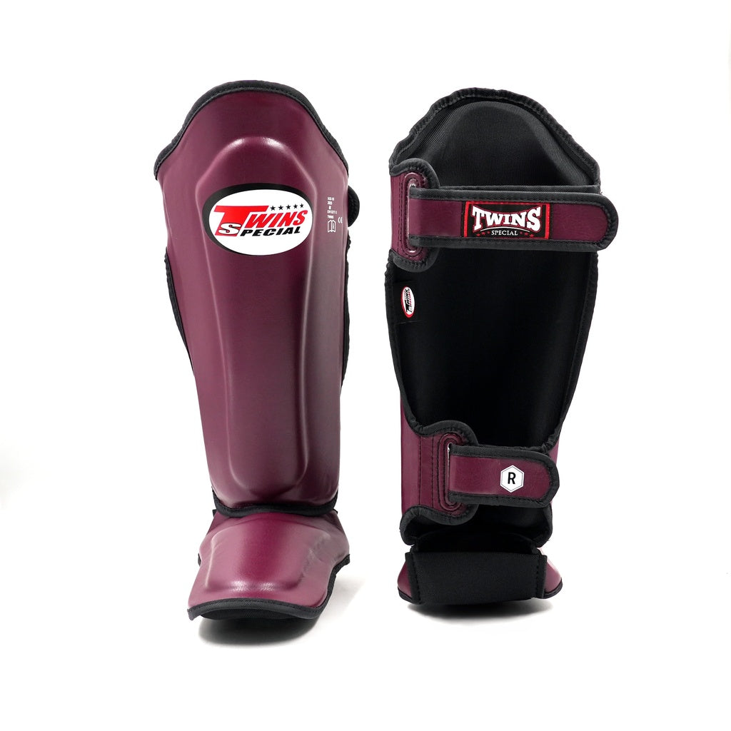 MAXSTRENGTH Schienbeinschoner Für MMA, Kickboxen – Elastisch, Mit Klett, Größe S-XL
