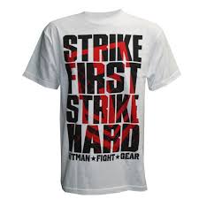 Hitman Fight Gear "Strike Fist, Strike Hard" T-Shirt