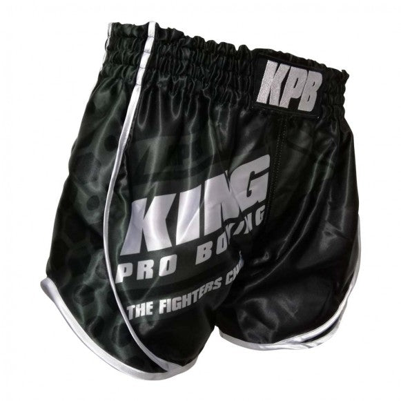 King Pro Boxing Shorts Star Vintage Kaki
