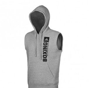adidas Community Vertical Hoody Sleeveless BOXING gr/bk