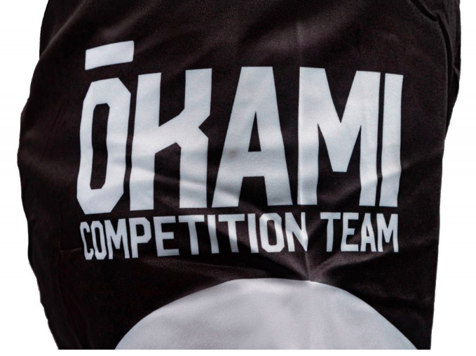 OKAMI Fight Shorts Competition Team White
