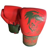 Super Pro Combat Gear (kick)bokshandschoenen Nations Maroc kids rood - groen