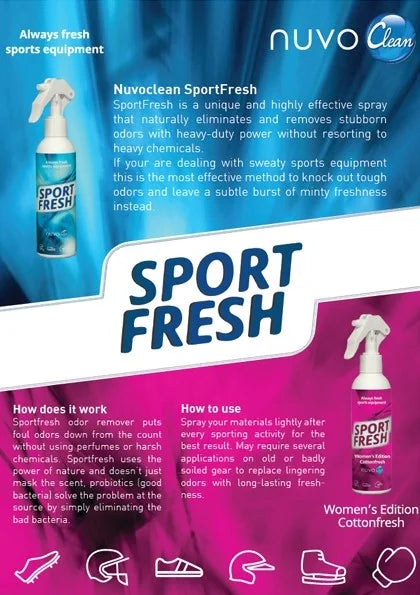 Nuvo Clean Sport Fresh Cottonfresh (pink)