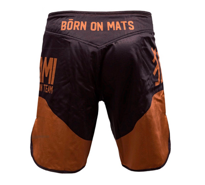 OKAMI Fight Shorts Competition Team Brown
