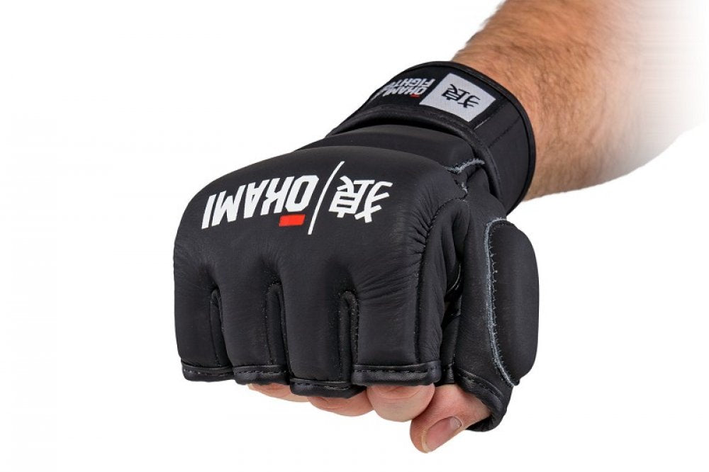 OKAMI HI-PRO MMA TRAINING GLOVES BLACK