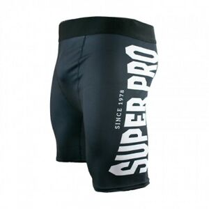 Super Pro sportshort Combat Gear herren polyester schwarz