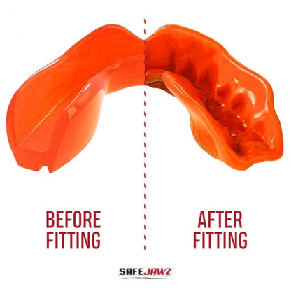 Safejawz Mundschutz Intro-Series Neon-Orange Senior