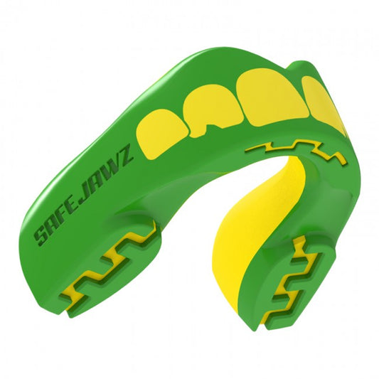 Safejawz Mundschutz Extro-Series Ogre Grün/Gelb Senior