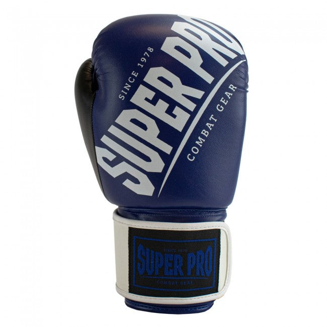 Super Pro Combat Gear (Kick)Boxhandschuhe Rebel blue/black/white